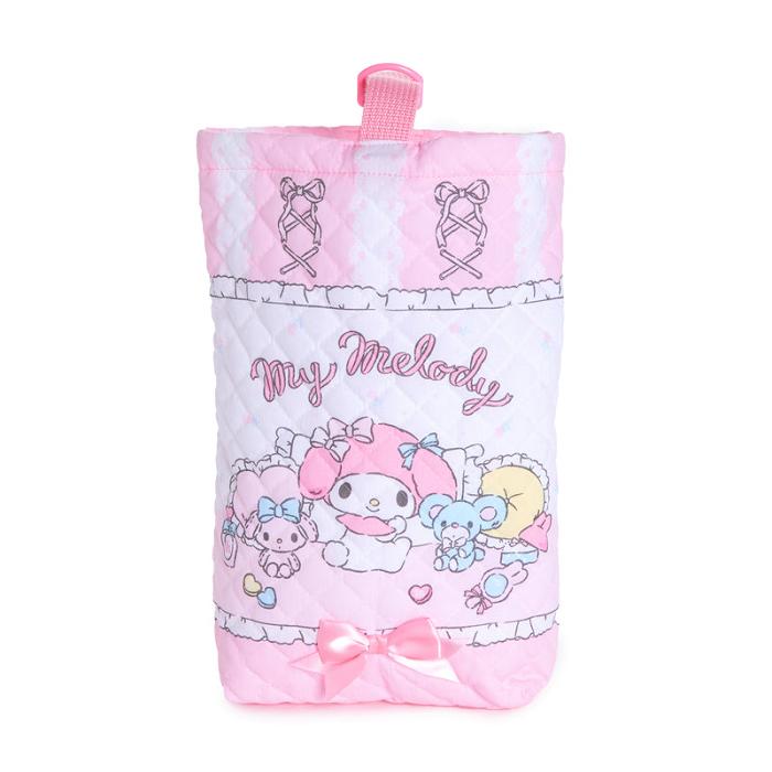 Hello Kitty My Melody Quilted Small Travel Bag (Frills & Lace Series) Rosas | CL_HK64260