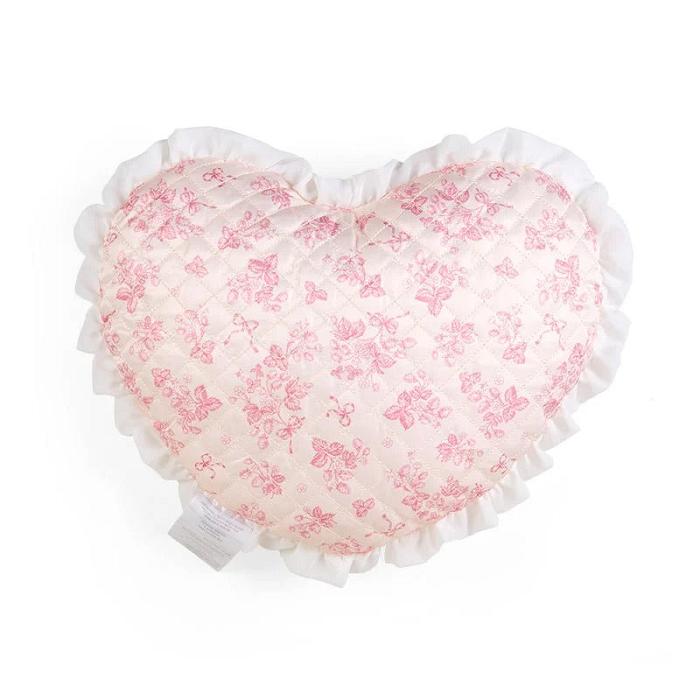 Hello Kitty My Melody Quilted Throw Pillow (White Strawberry Series) Rosas | CL_HK56146