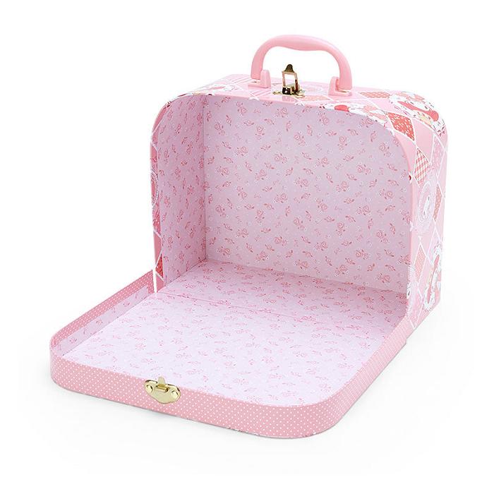 Hello Kitty My Melody Red Akamelo Storage Suitcase Rosas | CL_HK89295