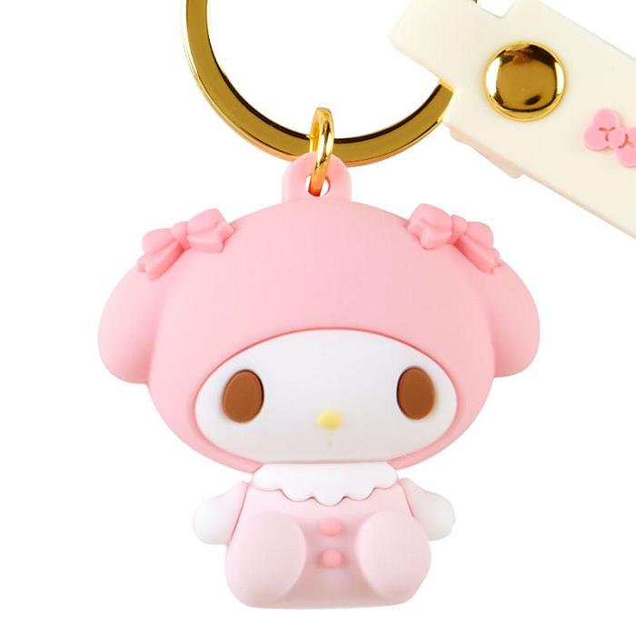 Hello Kitty My Melody Signature Keychain (Baby Series) Rosas | CL_HK40101