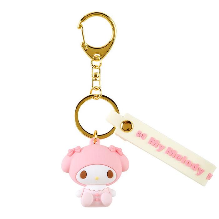 Hello Kitty My Melody Signature Keychain (Baby Series) Rosas | CL_HK40101