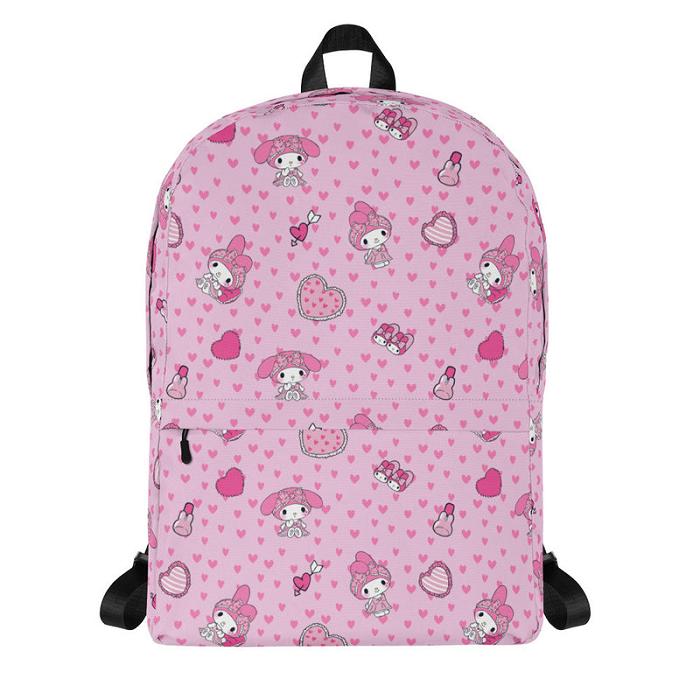 Hello Kitty My Melody Sleepover All-over Print Rosas | CL_HK65403