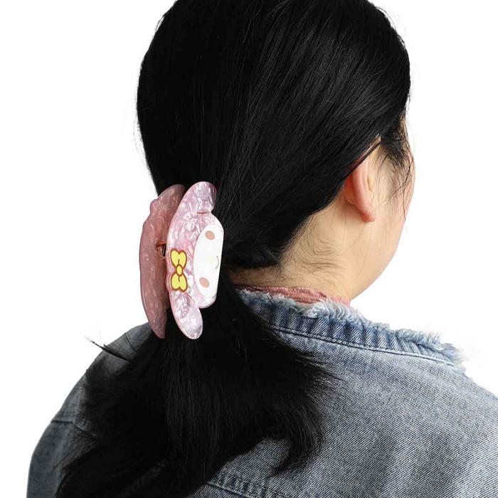 Hello Kitty My Melody Smile Hair Clip Rosas | CL_HK87482