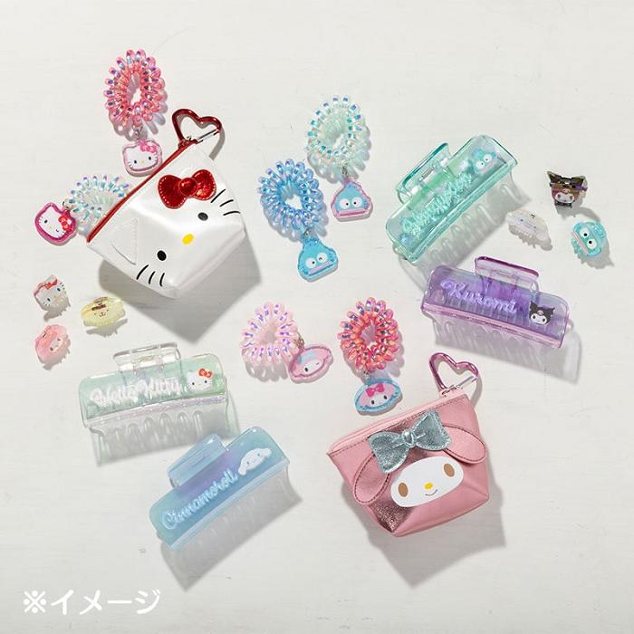 Hello Kitty My Melody Spiral Hair Ties (Set of 2) Moradas Rosas | CL_HK56941