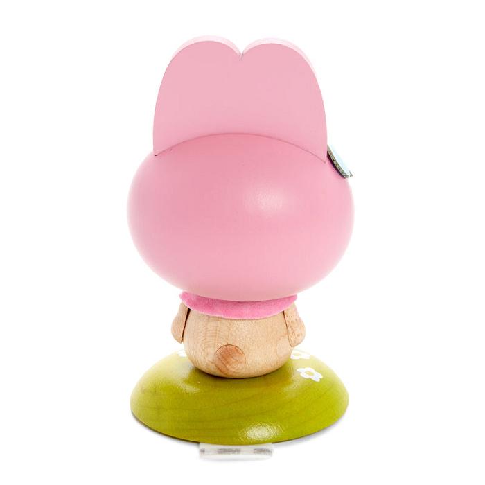 Hello Kitty My Melody Wooden Bobblehead Rosas | CL_HK35499