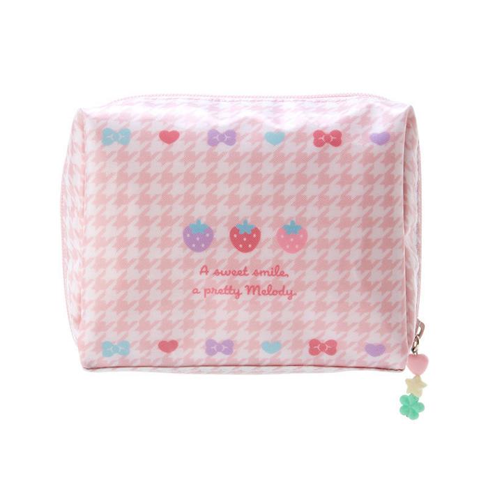 Hello Kitty My Melody Zipper (Floral Houndstooth Series) Rosas | CL_HK83141