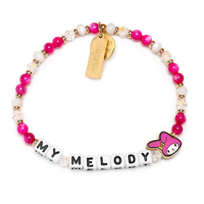 Hello Kitty My Melody x Little Words Project Beaded Bracelet Multicolor | CL_HK11142