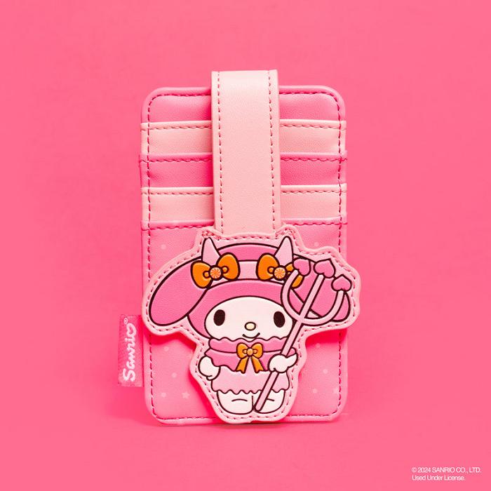 Hello Kitty My Melody x Loungefly Pumpkin Card Holder Rosas | CL_HK81797