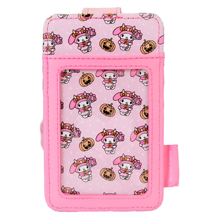 Hello Kitty My Melody x Loungefly Pumpkin Card Holder Rosas | CL_HK81797