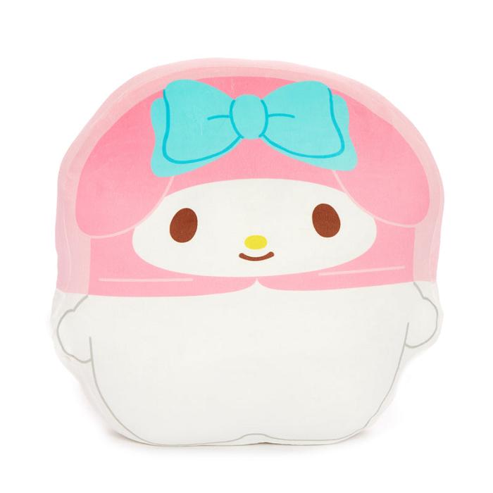 Hello Kitty My Melody x Potetan Throw Pillow Blancas Rosas | CL_HK44398