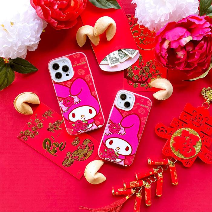 Hello Kitty My Melody x Sonix Pretty Peony iPhone Case Rojas Multicolor | CL_HK18162