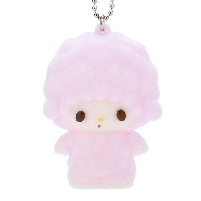 Hello Kitty My Sweet Piano Flocked Keychain Mascot Moradas | CL_HK33052