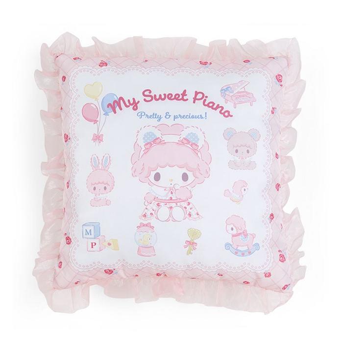 Hello Kitty My Sweet Piano Throw Pillow (My Little Treasure Series) Rosas | CL_HK23842