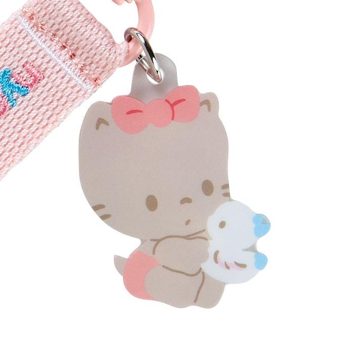 Hello Kitty Nya Ni Nyu Nye Nyon Logo Keychain (Sanrio Character Award Series) Rosas | CL_HK72273