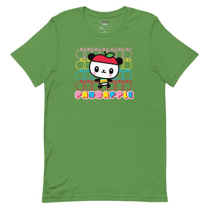 Hello Kitty Pandapple Apple Fever Tee Negras Blancas Azules Verde | CL_HK57251