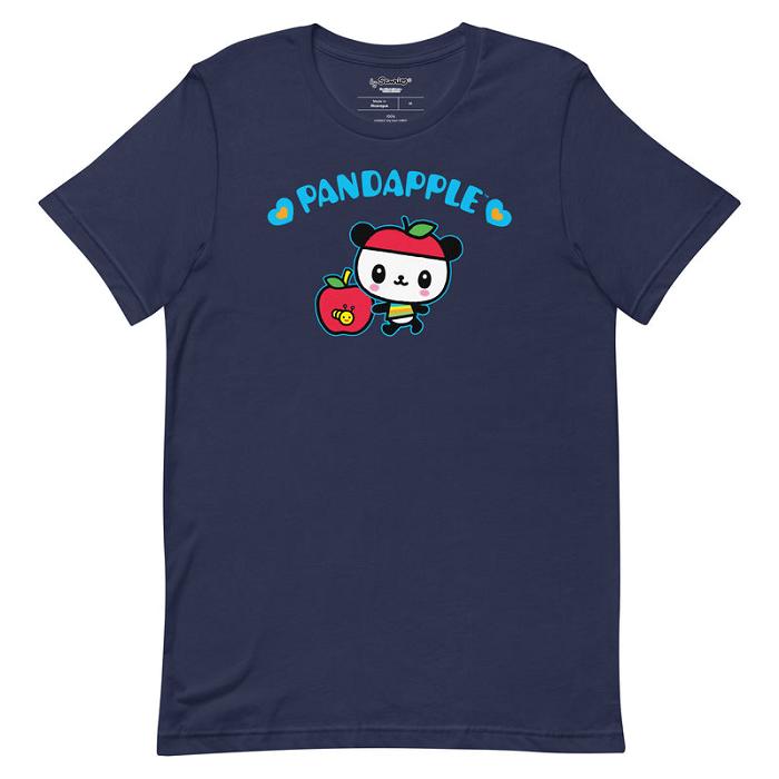 Hello Kitty Pandapple Blue Hearts Tee Azul Marino | CL_HK54963