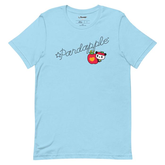 Hello Kitty Pandapple Dotted Signature Tee Blancas | CL_HK53116