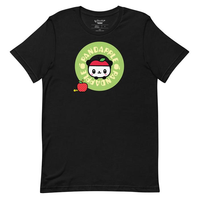 Hello Kitty Pandapple Green Logo Tee Amarillo | CL_HK79929