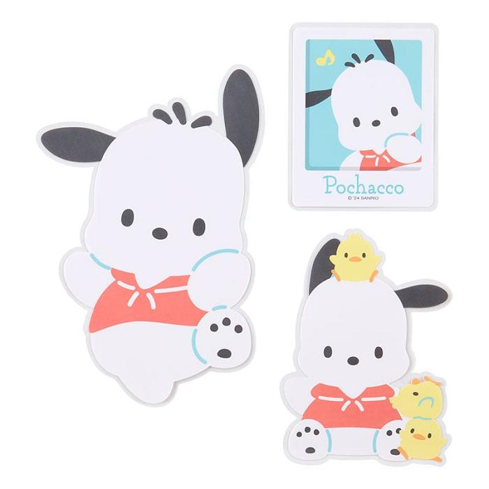 Hello Kitty Pochacco 3-pc Dress Your Tech Sticker Set Azules | CL_HK23961