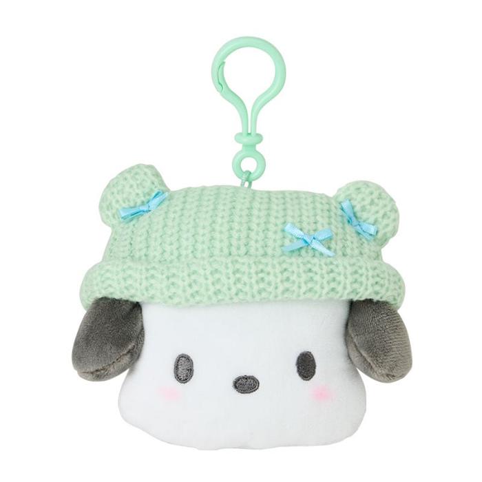 Hello Kitty Pochacco Cozy Cap Mascot Clip Pouch Verde Blancas | CL_HK95466