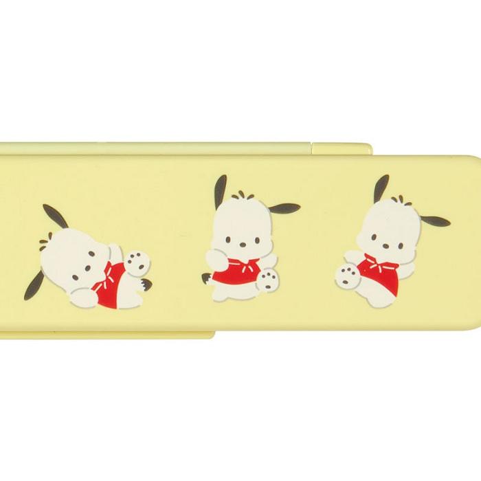 Hello Kitty Pochacco Everyday Chopsticks & Spoon Set Amarillo | CL_HK96801