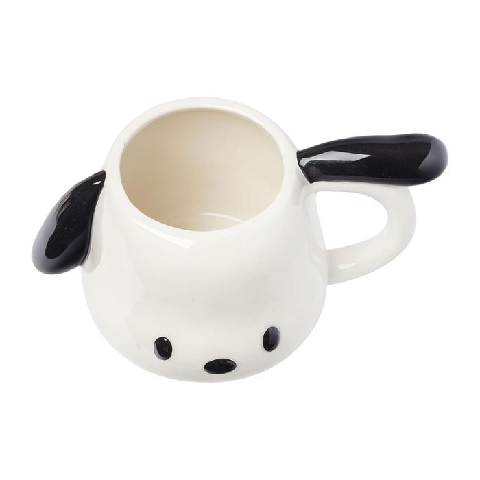 Hello Kitty Pochacco Face Ceramic Sculpted Mug Blancas | CL_HK73894