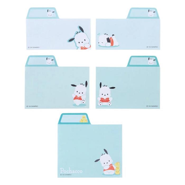 Hello Kitty Pochacco Index Tab Sticky Notes Azules | CL_HK94723