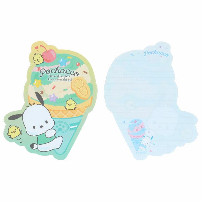 Hello Kitty Pochacco Letter Set (Ice Cream Party Series) Verde | CL_HK14313