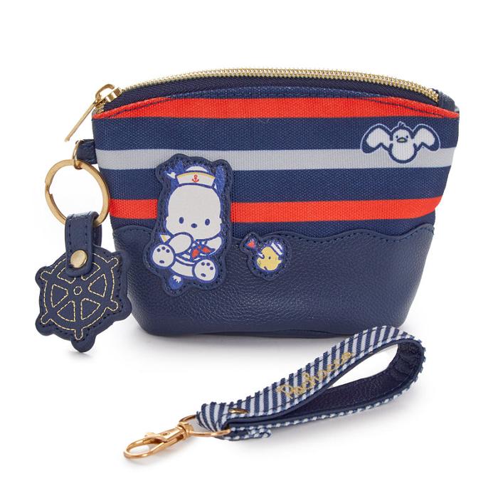 Hello Kitty Pochacco Mini Zipper (Nautical Series) Azules | CL_HK38453