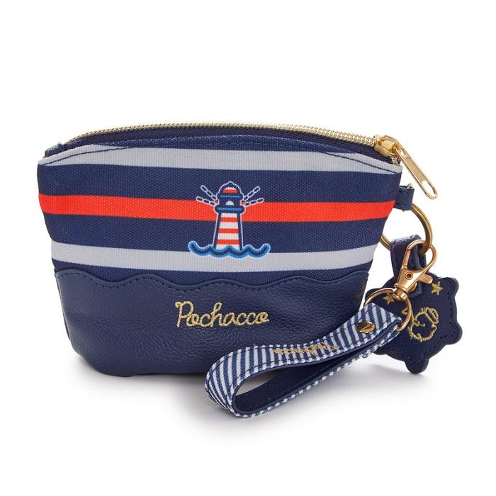 Hello Kitty Pochacco Mini Zipper (Nautical Series) Azules | CL_HK38453