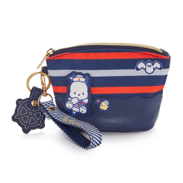 Hello Kitty Pochacco Mini Zipper (Nautical Series) Azules | CL_HK38453