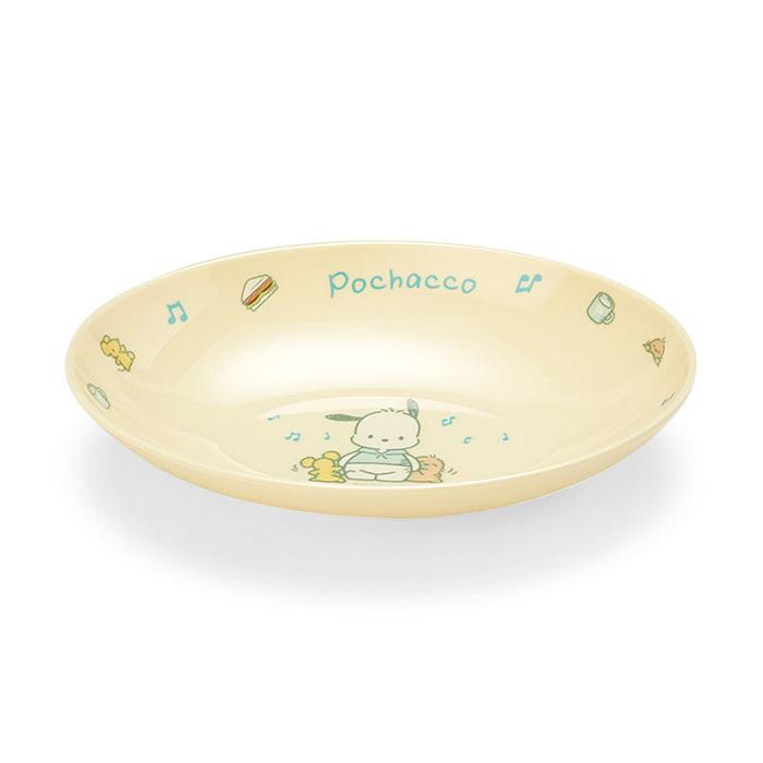 Hello Kitty Pochacco Oval Melamine Plate Amarillo | CL_HK45893