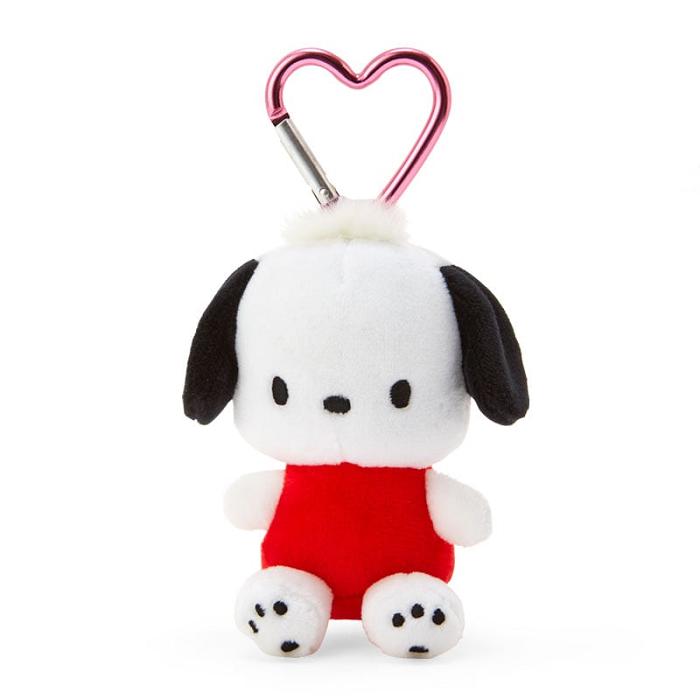 Hello Kitty Pochacco Plush Mascot All My Heart Keychain Rojas | CL_HK84845