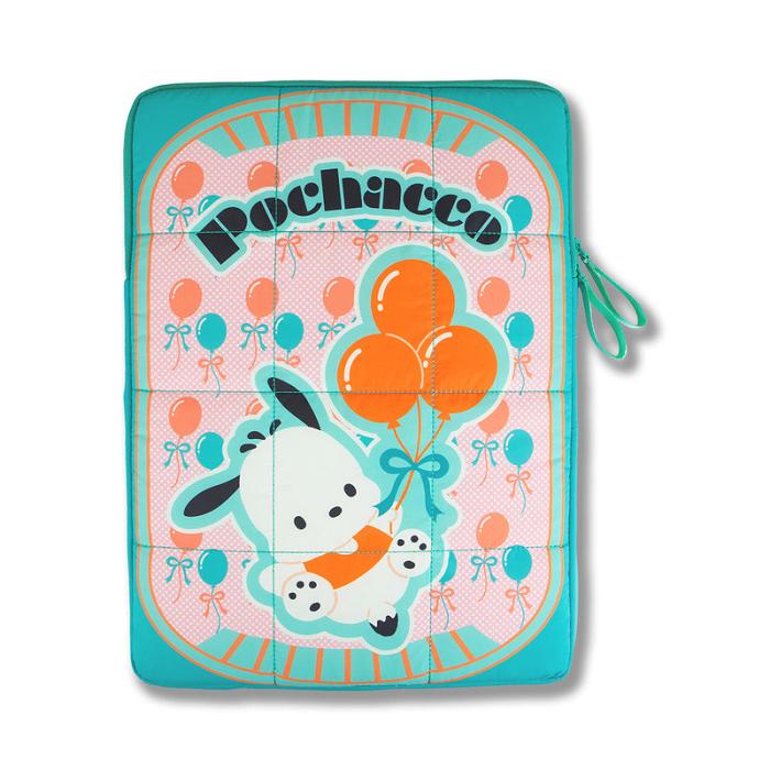 Hello Kitty Pochacco x Sonix Puffy Laptop Sleeve Verde | CL_HK81842