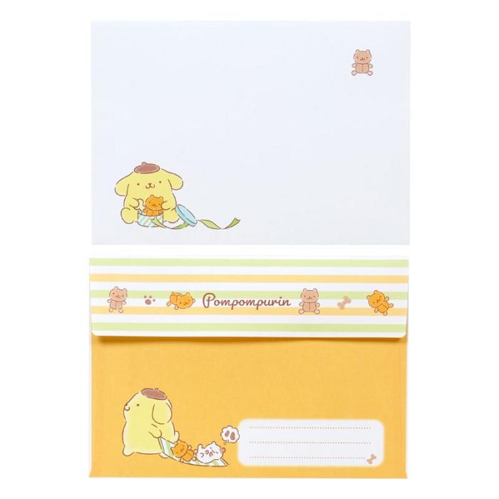 Hello Kitty Pompompurin Classic Letter Set Amarillo | CL_HK54232