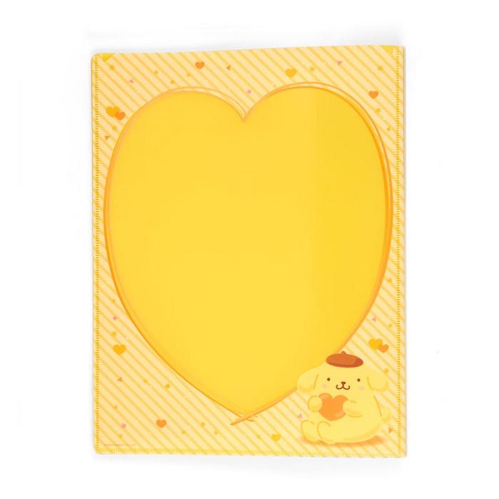 Hello Kitty Pompompurin File Folder Collect Book Amarillo | CL_HK50747