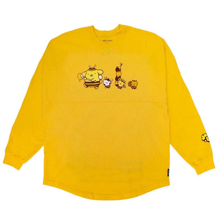 Hello Kitty Pompompurin Honey JapanLA Spirit Jersey Amarillo | CL_HK38070