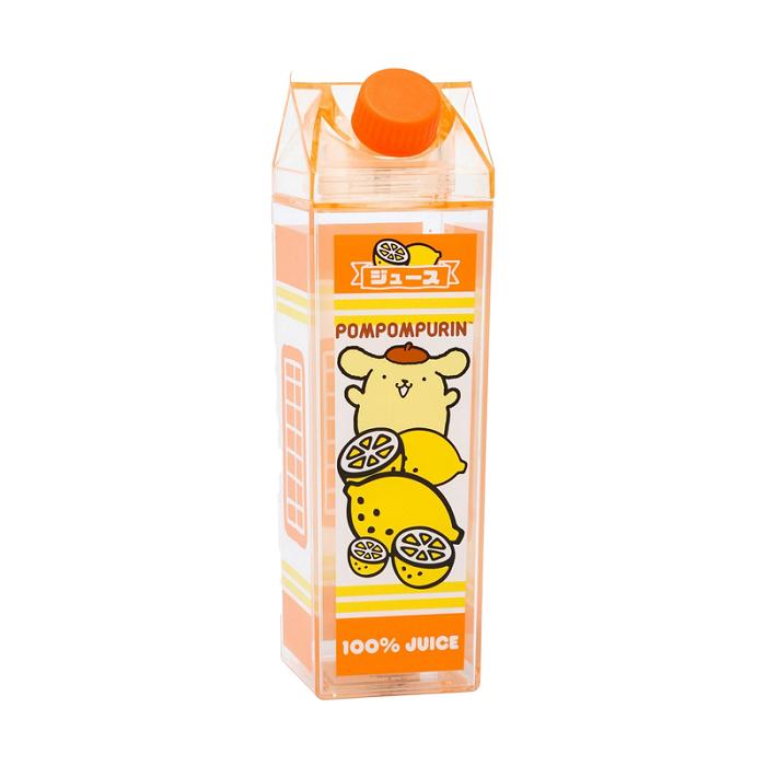 Hello Kitty Pompompurin Milk Carton Water Bottle (Lemon) Amarillo | CL_HK26155