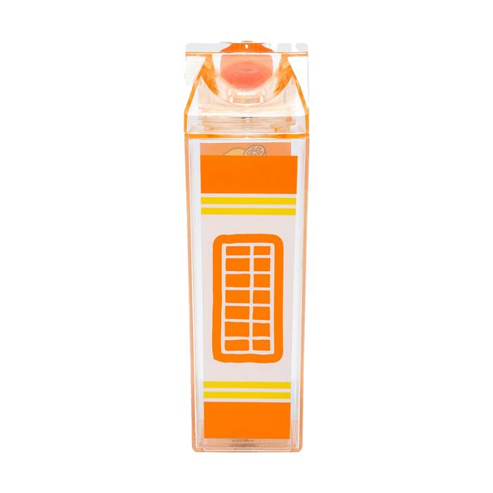 Hello Kitty Pompompurin Milk Carton Water Bottle (Lemon) Naranjas | CL_HK70051