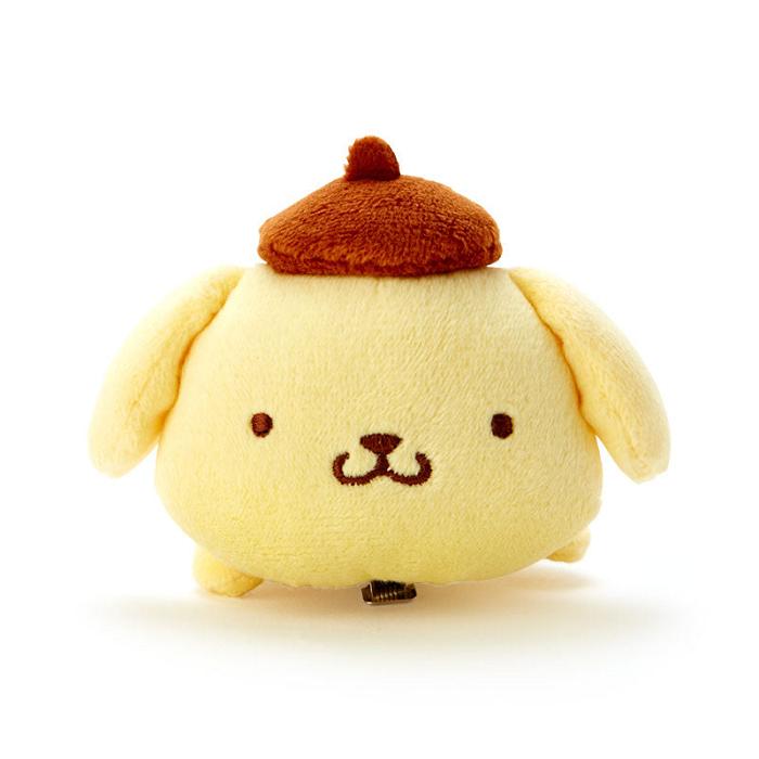 Hello Kitty Pompompurin Plush Hair Clip Amarillo | CL_HK85391