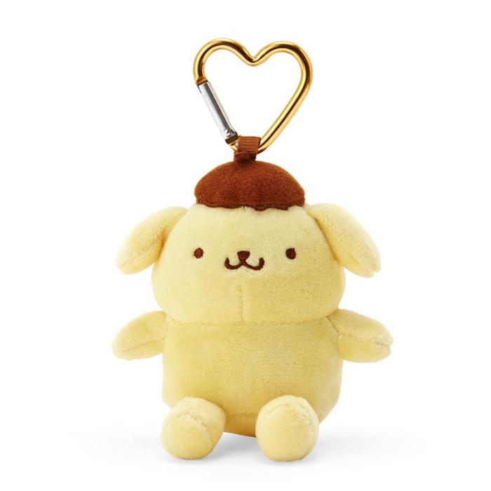 Hello Kitty Pompompurin Plush Mascot All My Heart Keychain Amarillo | CL_HK55503