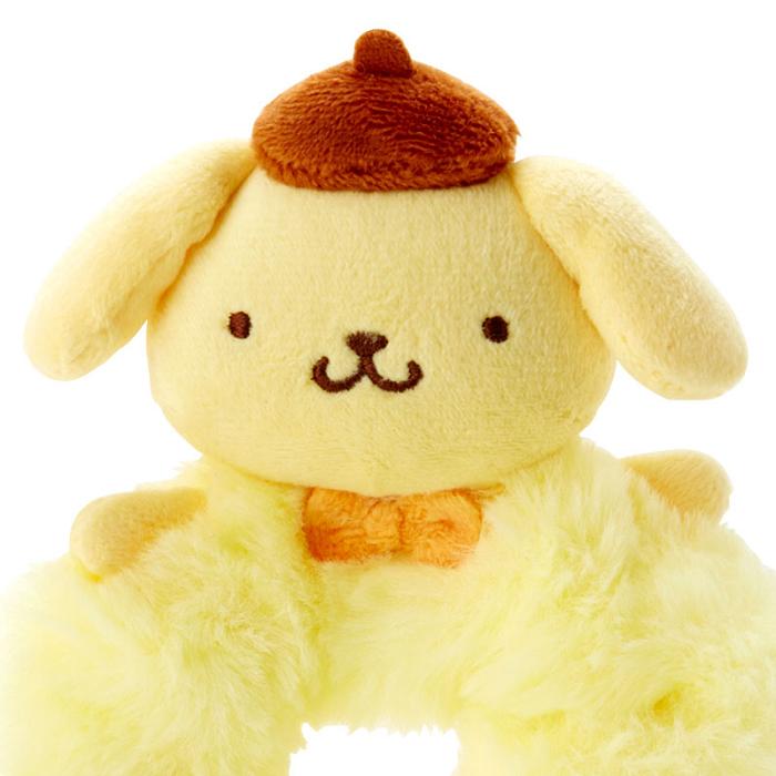 Hello Kitty Pompompurin Plush Scrunchie Amarillo | CL_HK45801