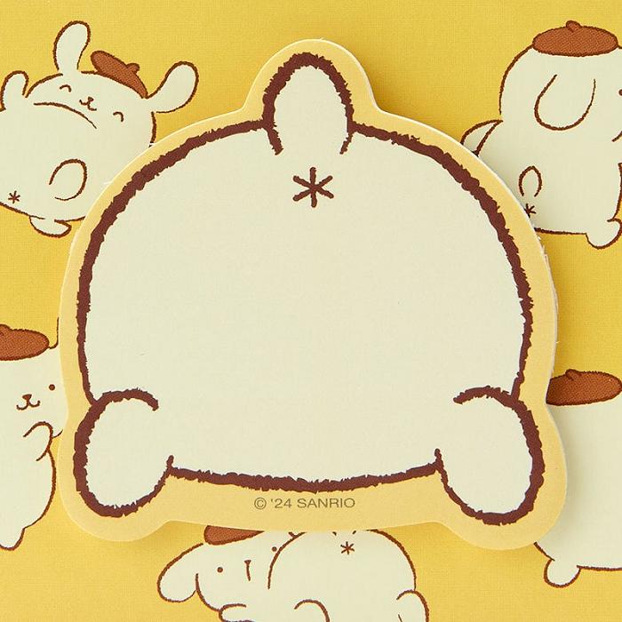 Hello Kitty Pompompurin Sticky Notes (Oshiri Puri Puri Purin Series) Amarillo | CL_HK29571