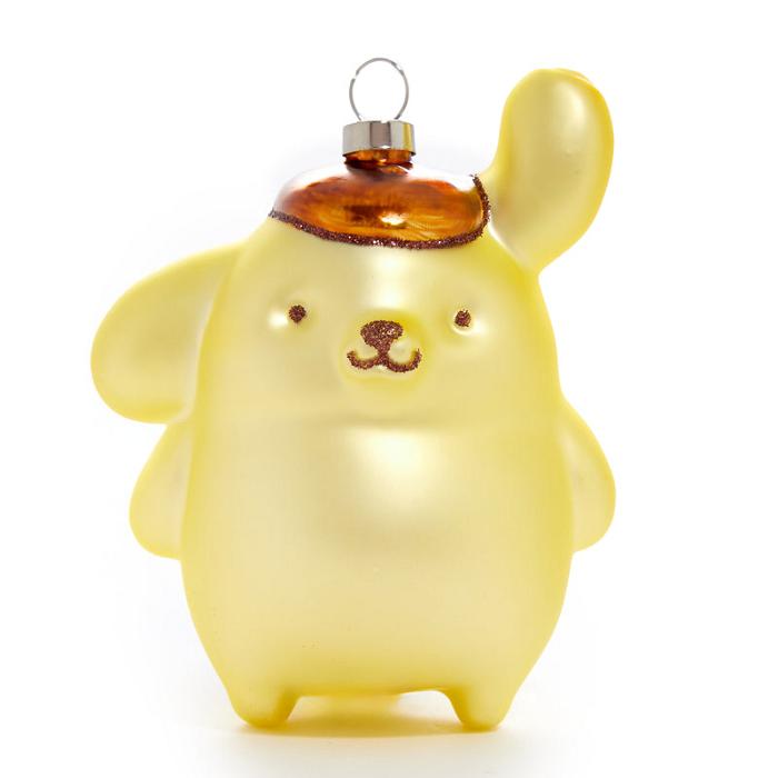 Hello Kitty Pompompurin x Kat + Annie Glass Ornament Doradas | CL_HK99103