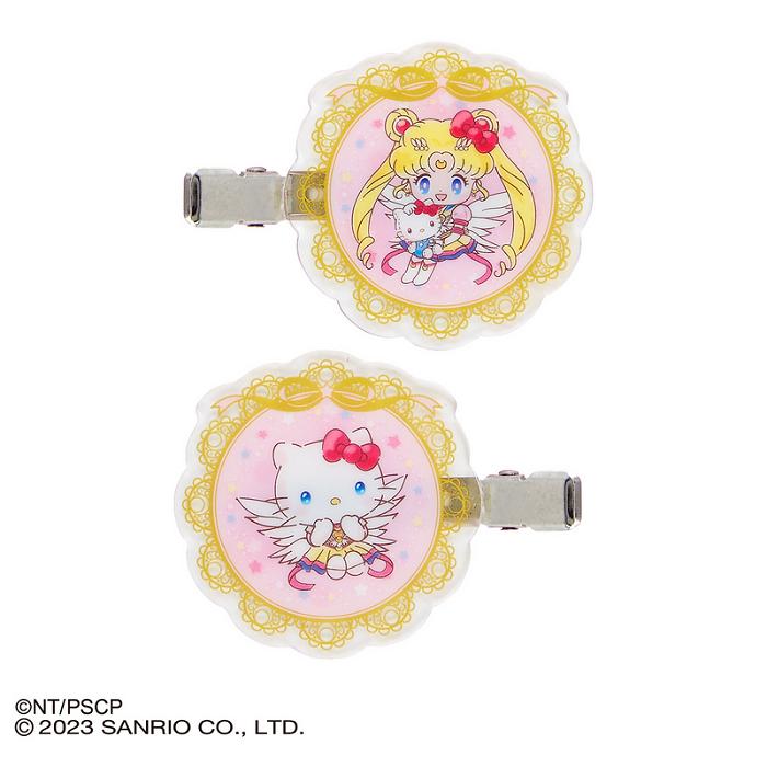 Hello Kitty Pretty Guardian Sailor Moon Cosmos Hair Clips (Hello Kitty) Rosas | CL_HK56218