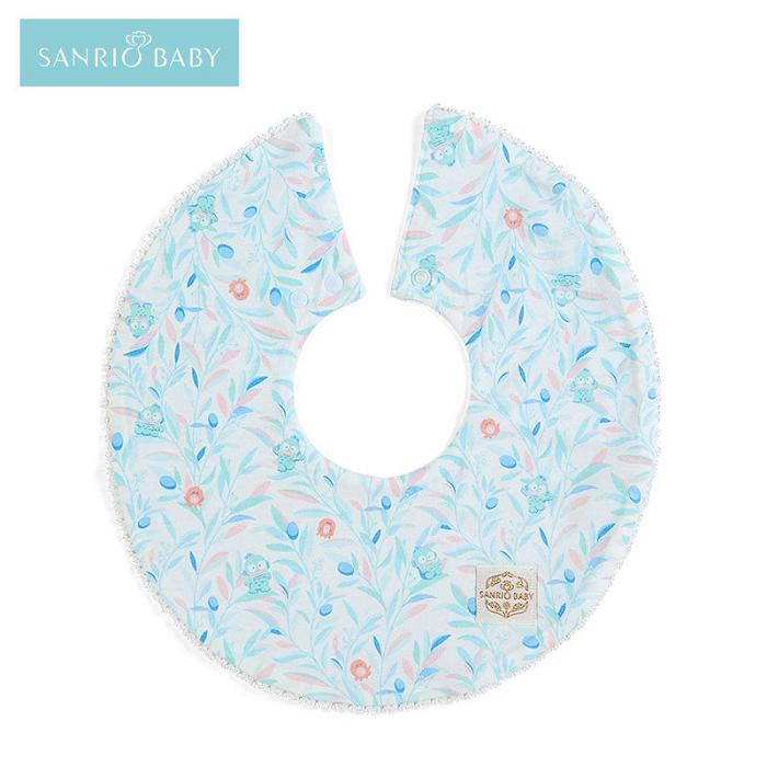 Hello Kitty Sanrio Baby Organic Cotton Hangyodon Bib Azules | CL_HK48991