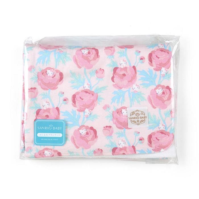 Hello Kitty Sanrio Baby Organic Cotton Hello Kitty Swaddle Blanket Rosas | CL_HK42810