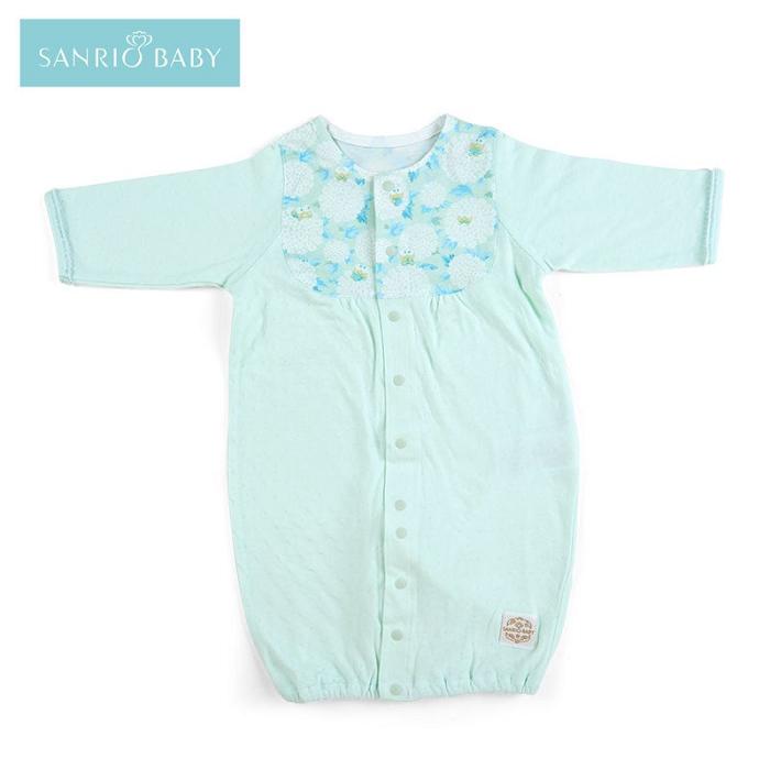 Hello Kitty Sanrio Baby Organic Cotton Keroppi Convertible Gown Azules | CL_HK20285