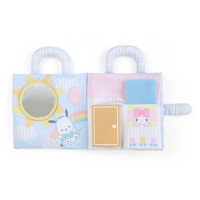 Hello Kitty Sanrio Baby Sensory Soft Book Azules Blancas | CL_HK11721