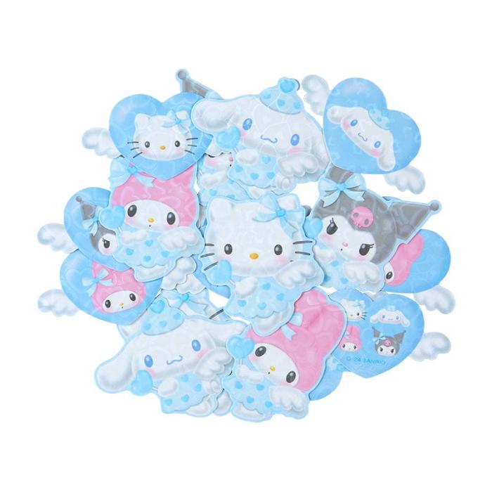 Hello Kitty Sanrio Characters 17-pc Sticker Pack (Dreaming Angel Series Pt 2) Azules | CL_HK47951